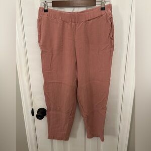 J. Jill Pure Jill Size MP Medium Petite Pull On Cropped Pants